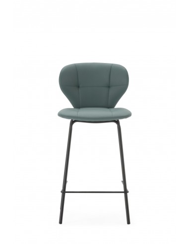 Taburete de diseño MAURA 66, piel sintética y...