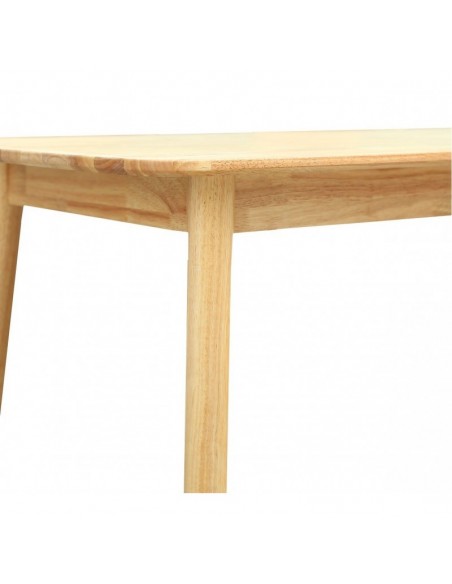 Mesa cuadrada de cocina, madera natural VIMO 75 x 75