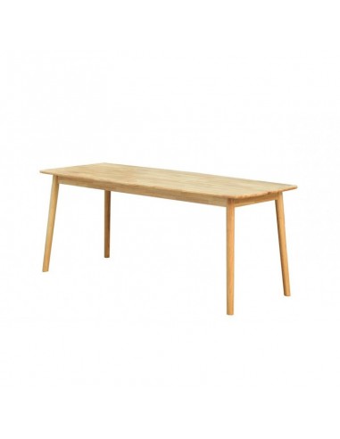 Mesa de madeira natural VIMO 180 x 75