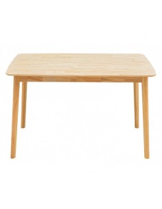 Mesa para cocina de madera natural VIMO 120 x 75 2