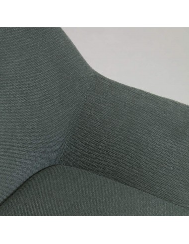 Outlet Silla Konna verde y patas de madera...