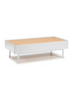 Mesa de centro Aresta, carvalho, lacado