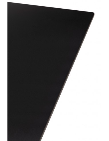 Mesa ARGOL 180 x 90, cerâmica preto e base em...