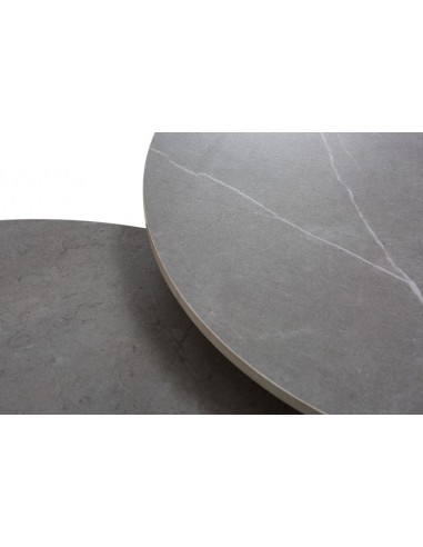 Set de 2 mesas de centro redondas LOUNA,...