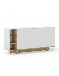 Aparador CEQUOIA 170 x 40, 3 puertas y 3 huecos en blanco...