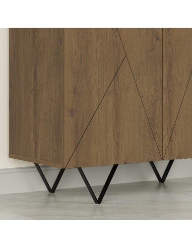 Aparador alto CONNIE 90x 125, 2 puertas,...