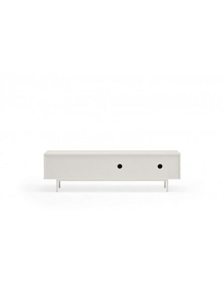 TEULAT Mueble TV Sierra 180x40, roble, lacado en blanco. TEULAT Mueble TV Sierra 180x40, roble, lacado en blanco.