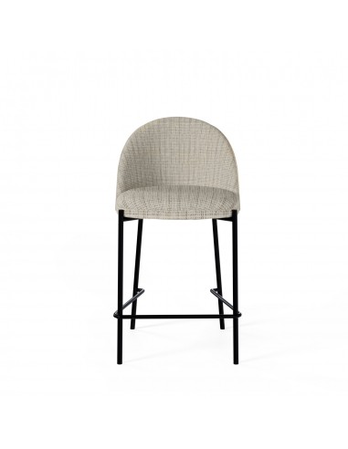 Banqueta baja Eamy 65, tecido Bora e encosto...