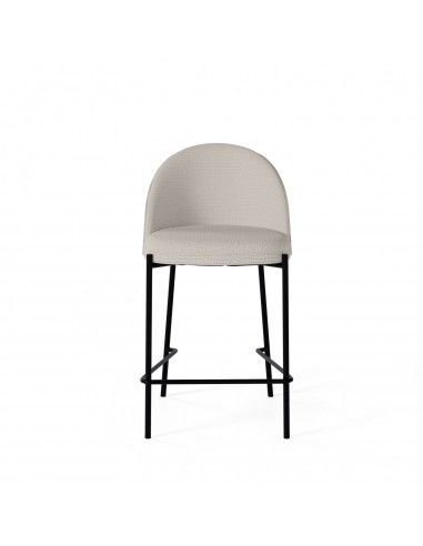 Banqueta baja Eamy 65, tecido Bora e encosto...