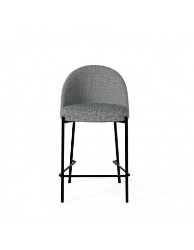 Taburete bajo Eamy 65, tejido Bora y respaldo...