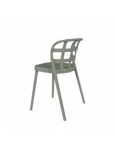 Silla de diseño GINA de polipropileno apilable. 2