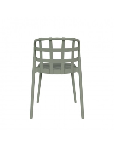 Silla de diseño GINA de polipropileno apilable.