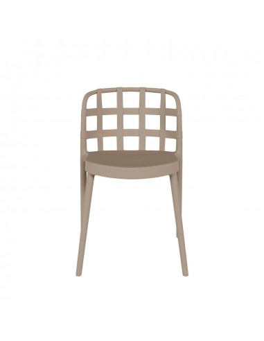 Silla de diseño GINA de polipropileno apilable.