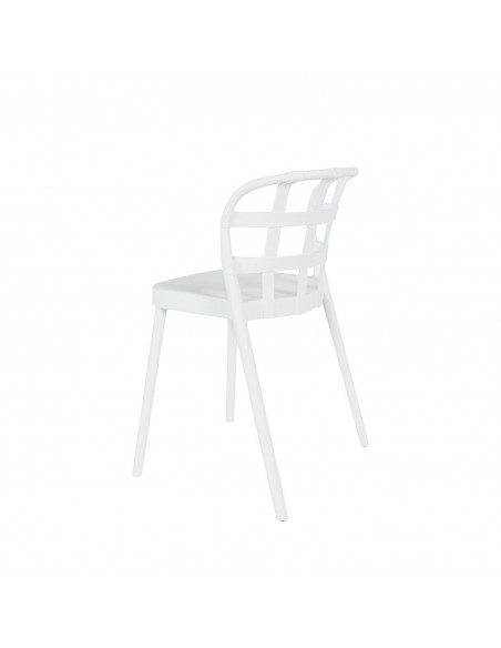 Silla de diseño GINA de polipropileno apilable.