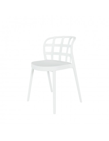 Silla de diseño GINA de polipropileno apilable.
