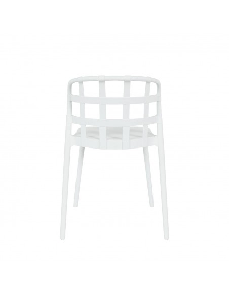 Silla de diseño GINA de polipropileno apilable.