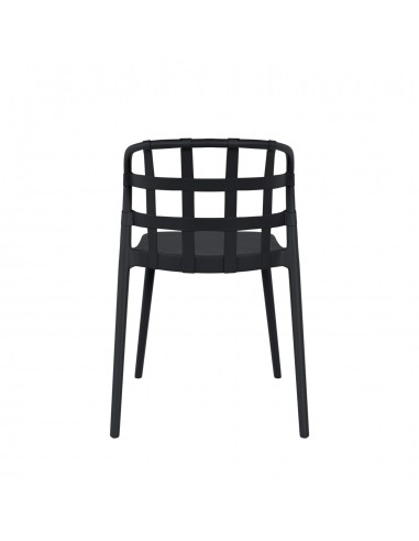 Silla de diseño GINA de polipropileno apilable.