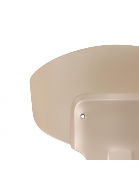 Silla para cocina de diseño RENE, polipropileno, metal.