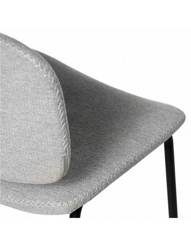 Cadeira WINONA de design retro em tecido Forest...