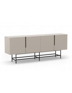Aparador minimalista 200 x 77,5 cm, ELDIA 4 puertas,...