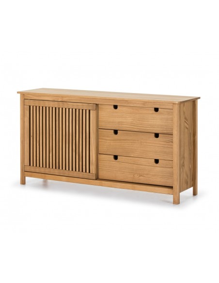 Aparador estilo colonial BRUNA 150 x 80, pinho encerado