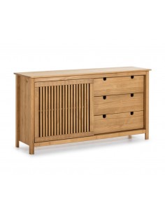 Aparador estilo colonial BRUNA 150 x 80, pinho encerado