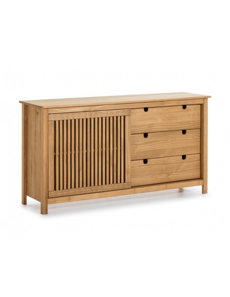 Aparador estilo colonial BRUNA 150 x 80, pinho encerado