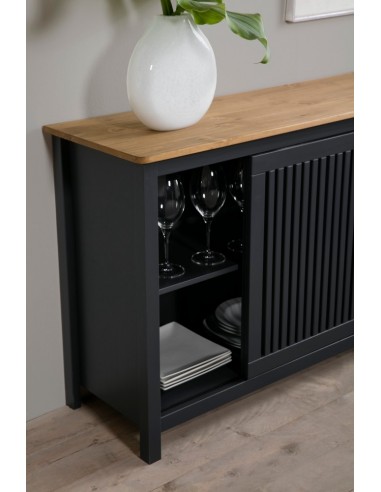 Aparador colonial BRUNA 150 x 80, pino cera y...