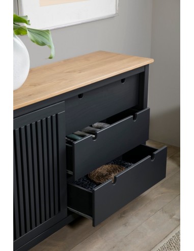 Aparador colonial BRUNA 150 x 80, pino cera y...