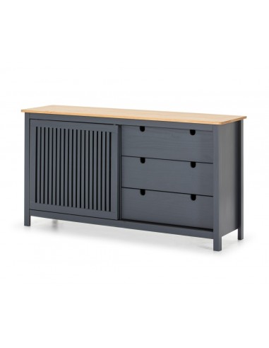 Aparador colonial BRUNA 150 x 80, pino cera y...