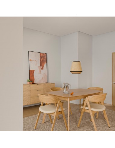 Mesa KENNA extensible 140(180) x 90 cm. Chapa...