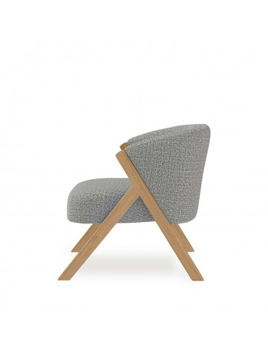 Butaca nórdica SINTRA tejido Tango patas de madera