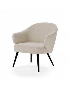 Poltrona MACAO tecido Tango e pernas metálicas com... 2