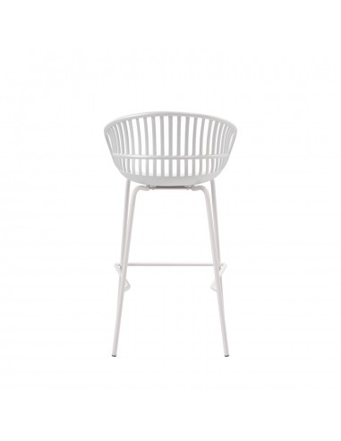 Banqueta baixa em polipropileno AXEL 66, pernas...