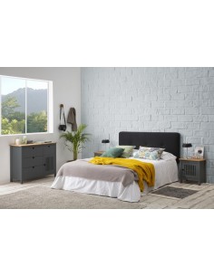 Cómoda colonial BRUNA 100 x 80, madera pino encerada y... 2