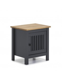 Mesa de cabeceira colonial BRUNA 46 x 49, madeira de...