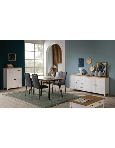 Aparador mediterráneo MIRANDA 190 x 80, madera...