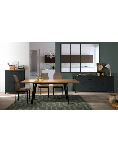 Mueble auxiliar mediterrânico MIRANDA 90 x 110,...