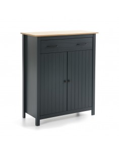 Mueble auxiliar mediterráneo MIRANDA 90 x 110, madera...