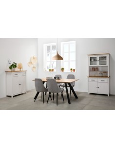Mueble auxiliar mediterráneo MIRANDA 90 x 110, madera... 2