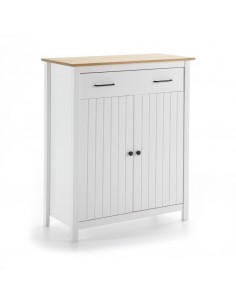 Mueble auxiliar mediterráneo MIRANDA 90 x 110, madera...