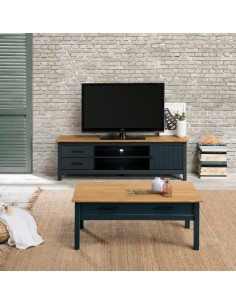Mueble de TV mediterráneo MIRANDA 158 x 47, madera pino... 2