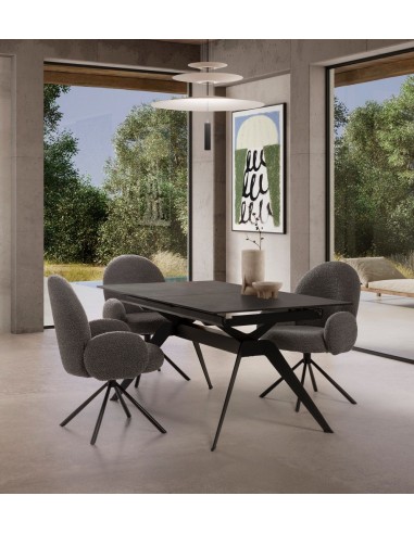 MESA EXTENSÍVEL LULA 160/220 X 90 CM, tampo...