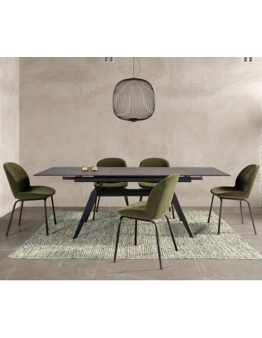 MESA EXTENSÍVEL LULA 160/220 X 90 CM, tampo...
