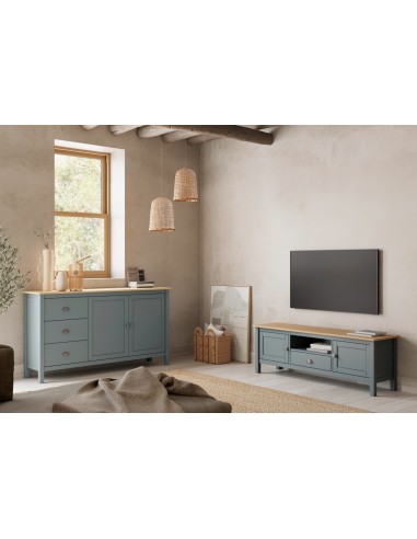 Aparador mediterráneo MISTI 150 x 80, madera...