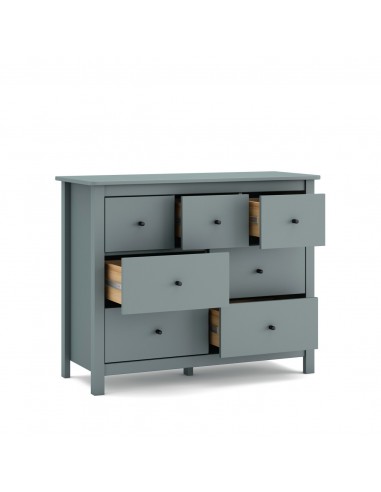 Cômoda mediterrânea MISTI 110 x 80, 7 gavetas,...