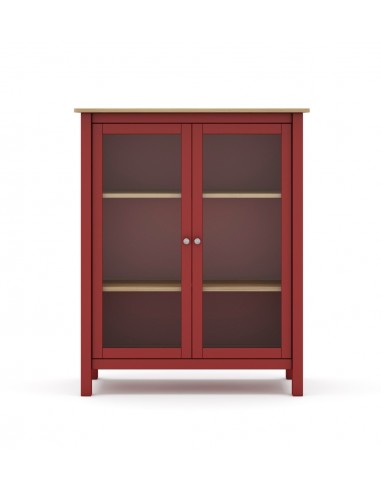 Vitrina mediterráneo MISTI 90 x 110, madera...