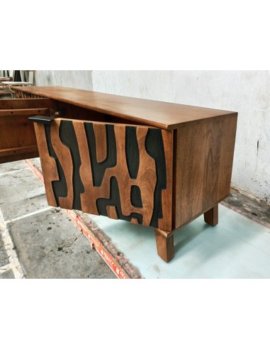 Móvel TV étnico KANTU 180 x 40 x 50, MADEIRA DE...