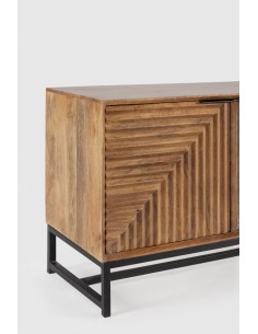 Mueble TV étnico Nereida 160 x 40 x 58, madera mango y... 2