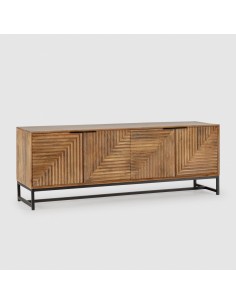 Mueble TV étnico Nereida 160 x 40 x 58, madera mango y...